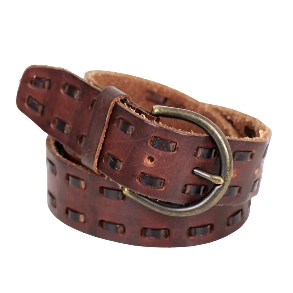 Mossimo Supplay BROWN GENUINE LEATHER 1 3/8